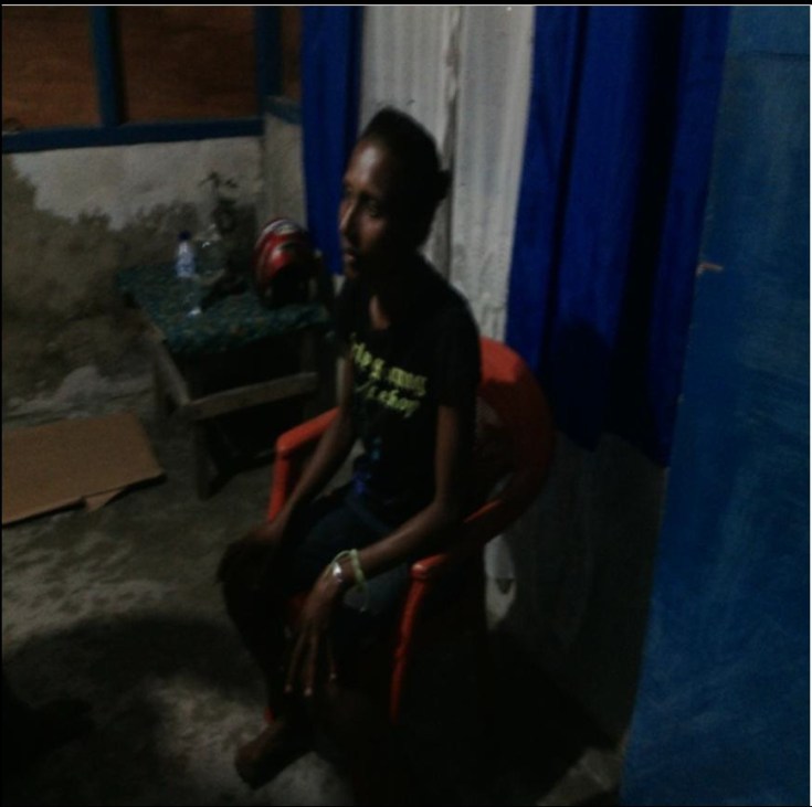 Ida Marandof during the interview