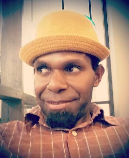 Oktovianus Pogau, from a rcent instagram post. (Foto:Okto)